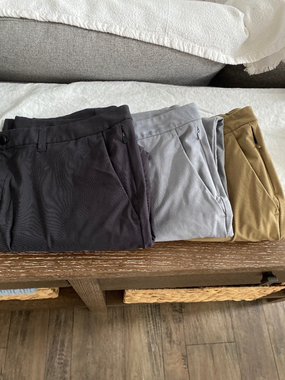 lululemon 3 pairs 36" waist ABC Classic-Fit Trouser 30L *Warpstreme